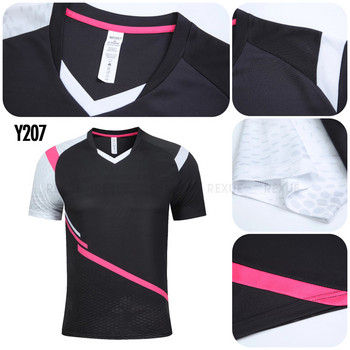 Νέο αθλητικό μπλουζάκι Μπάντμιντον φορέματα πουκάμισα Γυναικεία/Ανδρικά/Παιδικά Πινγκ πονγκ Παιχνίδι Πουκάμισα ρούχα Άσκηση POL O ρούχα