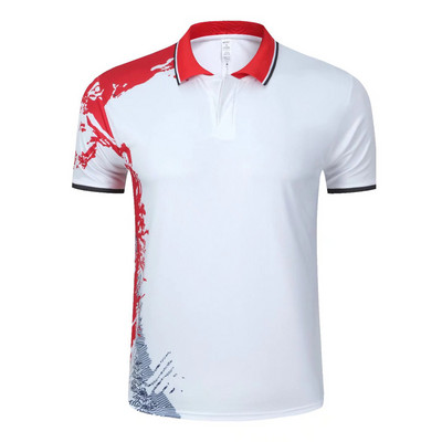 Jauns Sporta krekls Badmintona apģērbi krekli Sieviešu/Vīriešu/Bērnu galda teniss spēle Krekli apģērbi Vingrinājumi POL O apģērbi