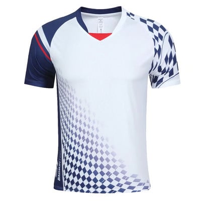 Jauns Sporta krekls Badmintona apģērbi krekli Sieviešu/Vīriešu/Bērnu galda teniss spēle Krekli apģērbi Vingrinājumi POL O apģērbi