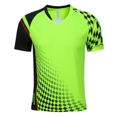 Jauns Sporta krekls Badmintona apģērbi krekli Sieviešu/Vīriešu/Bērnu galda teniss spēle Krekli apģērbi Vingrinājumi POL O apģērbi