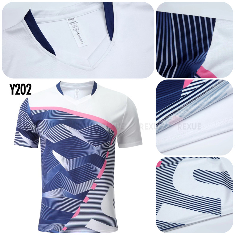 Jauns Sporta krekls Badmintona apģērbi krekli Sieviešu/Vīriešu/Bērnu galda teniss spēle Krekli apģērbi Vingrinājumi POL O apģērbi