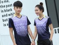 ανδρική παίκτρια μπάντμιντον για τένις καμισέτας τένις, ρούχα τένις για άνδρες, μπλουζάκι μπάντμιντον γυναικών, ρόπα για μπάντμιντον M-4XL