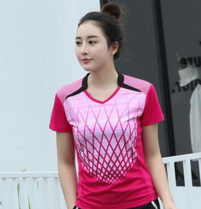 ανδρική παίκτρια μπάντμιντον για τένις καμισέτας τένις, ρούχα τένις για άνδρες, μπλουζάκι μπάντμιντον γυναικών, ρόπα για μπάντμιντον M-4XL