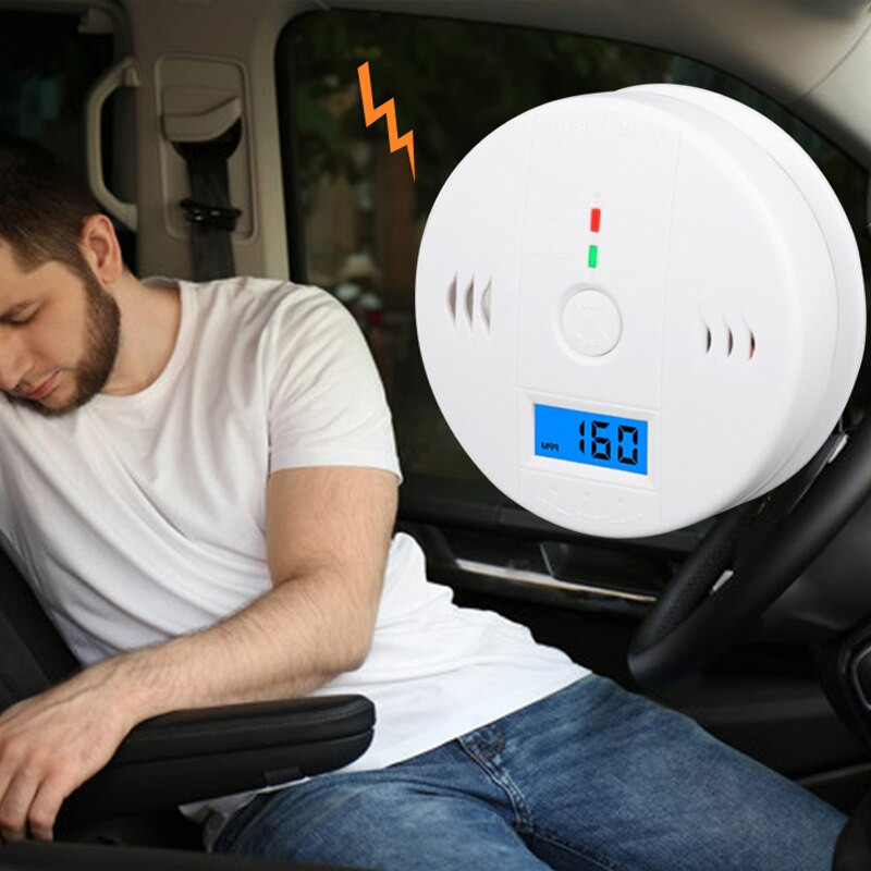 Süsinikmonooksiidi häire Co detektor LCD ekraan Alarm Kodu juhtmevaba mürgise gaasi lekke detektor tulekahju helialarm