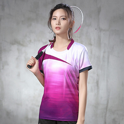 Nauji greitai džiūstantys, kvėpuojantys lengvi, lengvi trumpomis rankovėmis stalo teniso sportiniai drabužiai vyrams stalo teniso treniruočių kostiumai