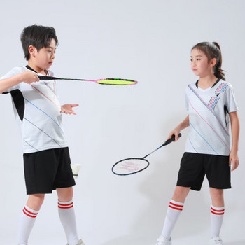 Детска тенис на маса пинг-понг бадминтон тениска спортно облекло за упражнения дишаща бързосъхнеща материя високо качество