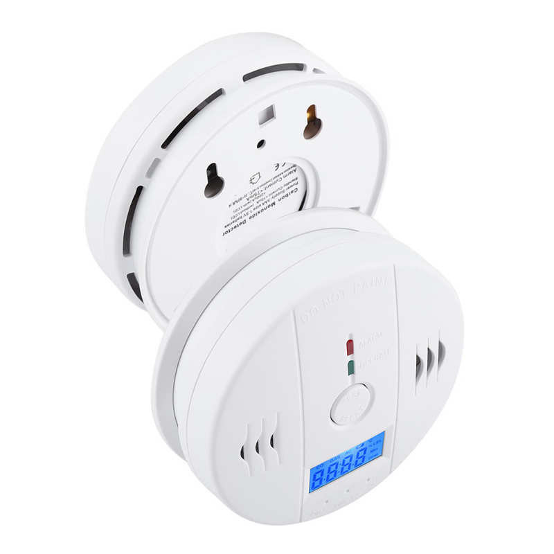 Kodumajapidamises töötav LCD digitaalne süsinikmonooksiidi detektor CO alarm CO sensor monitor