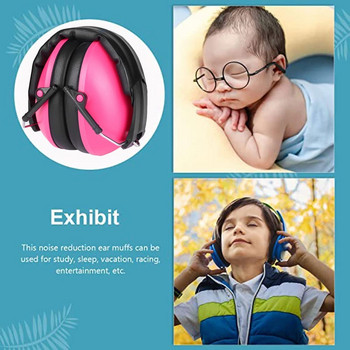 Υψηλής ποιότητας Παιδικά Ωτοασπίδες Ασφάλεια Ακοής Ακουστικά Μείωση Θορύβου Ηχομονωτικά Ακουστικά Παιδικά Προστασία