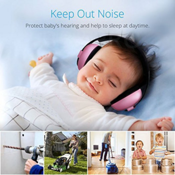 Антишумни бебешки слушалки Детска носилка за уши за сън Защита на бебешките уши Детски наушници Тапи за уши за спане Детски наушници