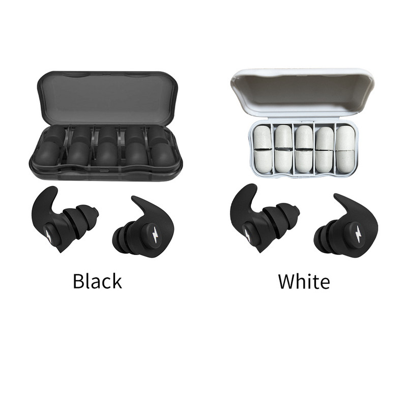 6 pāri miega trokšņu slāpēšanai atkārtoti lietojama skaņas bloķēšana Ērta dzirdes aizsardzība Ausu aizbāžņu atmiņas putu darba pētījums