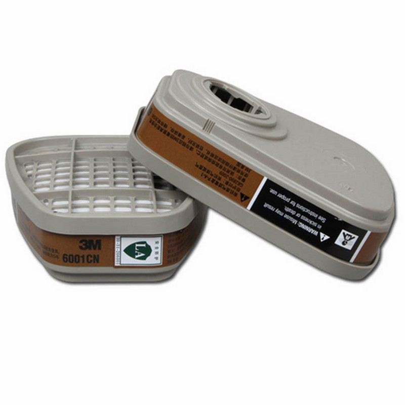 7 az 1-ben öltöny félarcú légzőkészülék 7502 Face Guard spray-festéshez, ipari PM2.5 porálló, újrahasznosítható szűrővel