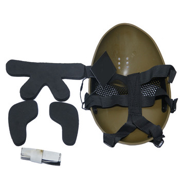 CS Field Outdoor Games Faceguard Impactresistant Adjustable Protective Masks Outdoor Survival Live CS Game Cosplay Mask