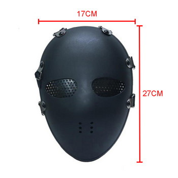 CS Field Outdoor Games Faceguard Impactresistant Adjustable Protective Masks Outdoor Survival Live CS Game Cosplay Mask