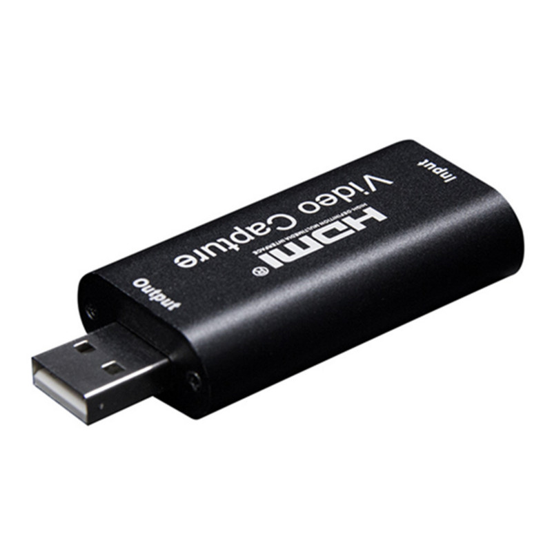 USB 2.0 video uztveršanas karte 4K HDMI saderīga Video Grabber tiešraides straumēšanas kastes ierakstīšana PS4 XBOX tālruņa spēlei DVD HD kamerai