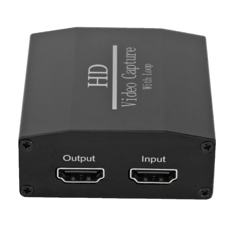 4K 60Hz Loop Out HDMI-Compatbe Capture Card Audio Video Recording Plate Tiešraides straumēšana USB 2.0 1080P Grabber PS4 spēļu kamerai