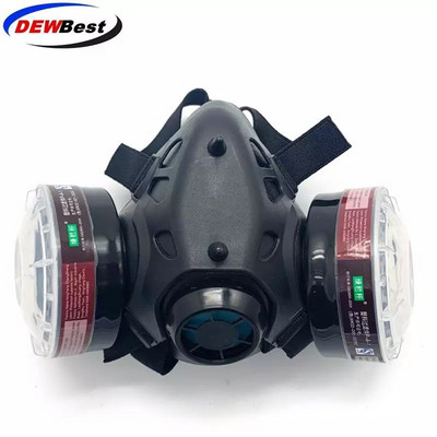 Respirator Gas Mask Anti Dust Respirator Face Gas Mask Protection Βιομηχανικές μάσκες αερίου με φίλτρα ευρέως χρησιμοποιούμενες