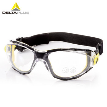 Προστατευτικά γυαλιά Deltaplus Αθλητικά γυαλιά ασφαλείας για εργασία Αντιανεμικό, ανθεκτικό στην άμμο, αδιάβροχο, βιομηχανική εργασία