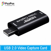 USB 2.0 kartica za video snimanje 4K HDMI-kompatibilan video grabber Live Streaming Box za snimanje za PS4 XBOX telefonske igre DVD HD kamera