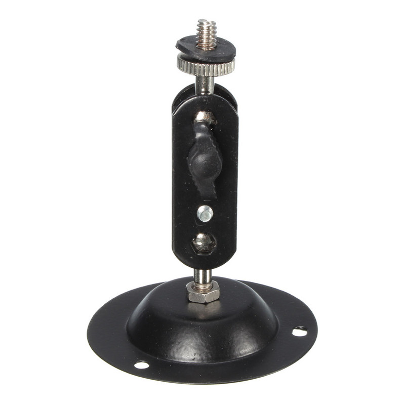 1 gab. Sienas stiprinājuma kronšteins uzstādīšanas monitora turētājs, drošības rotācijas videonovērošanas kameras statīvs