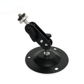 1 gab. Sienas stiprinājuma kronšteins uzstādīšanas monitora turētājs, drošības rotācijas videonovērošanas kameras statīvs