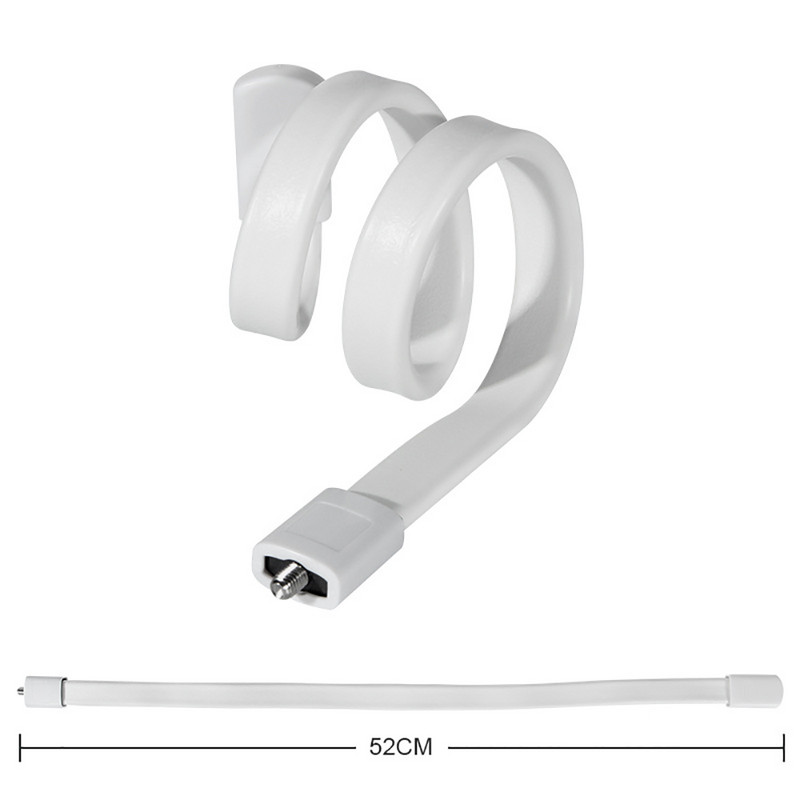 1/4 vītnes zoss kakla kameras turētājs Silikona pašbildes čūskas radošais kronšteins gultiņas atbalsta monitora kronšteins bērnu monitora kronšteins