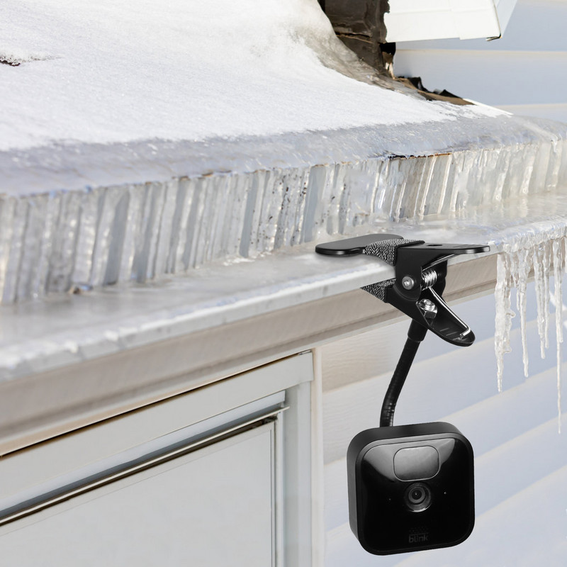 Elastīgs saspraudes skavas stiprinājums Blink Camera Serise Blink XT/XT2, Blink Outdoor, Blink Mini, Klips pie gultiņas gultiņas plauktiem vai mēbelēm