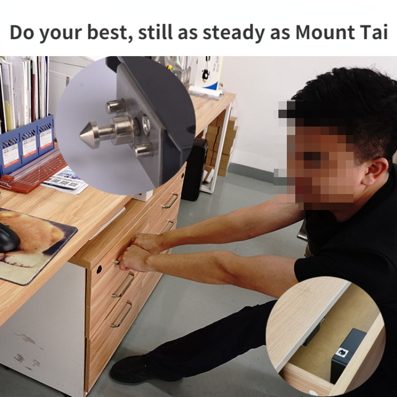 Beraktis nematomas stalčiaus durų užraktas IC kortelė TTlock programa NFC atrakinimo spintelė išmanioji elektroninė baldinė medinių durų spynos