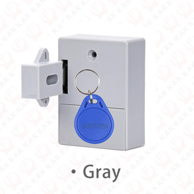 KAK jutiklio užraktas EMID IC kortelės jutiklis Skaitmeninis stalčių kortelių užraktas „pasidaryk pats“ išmanioji elektroninė nematoma paslėpta spintelės užrakto įranga