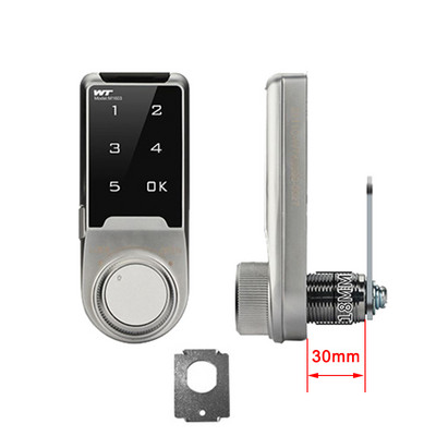 Elektrinė jutiklinė klaviatūra Slaptažodžio numeris Kodas Spintelės stalčius Pašto dėžutės užraktas