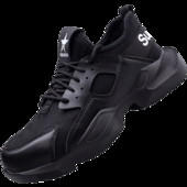 Jauni darba zābaki Drošības tērauda purngalu apavi Vīriešu darba kedas Necaurdurami zābaki Drošības apavi Vīriešu rūpnieciskie apavi Drošības zābaki