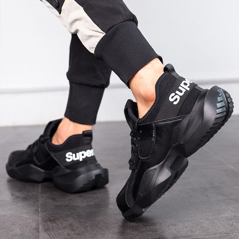 Jauni darba zābaki Drošības tērauda purngalu apavi Vīriešu darba kedas Necaurdurami zābaki Drošības apavi Vīriešu rūpnieciskie apavi Drošības zābaki