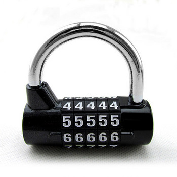 Мини обикновен катинар 5-цифрена комбинация с парола Водоустойчива ключалка за сигурност за шкафове Багаж за велосипед Раница Безопасност на вратата