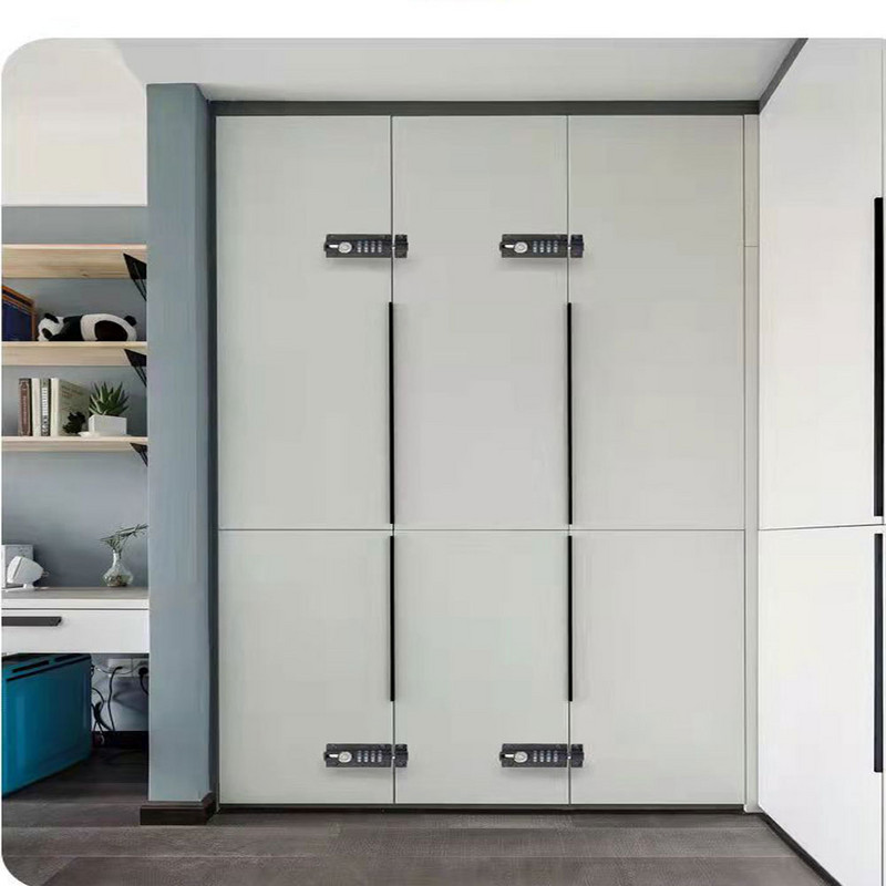 Kombinēts bīdāmās skrūves slēdzenes sakaru skapja paroles bloķēšanas mehāniskais spraudnis ar failu skapja skapīti