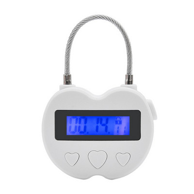 Smart Time Lock Daudzfunkciju elektroniskā laika slēdzene Ūdensizturīgs Time Lock USB uzlādējams laika bloķētājs