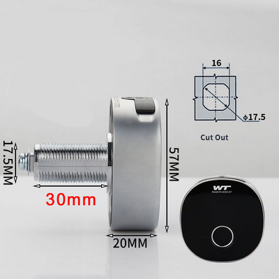 Beraktės elektrinės pirštų atspaudų spintelės stalčių pašto dėžutės greitasis užraktas