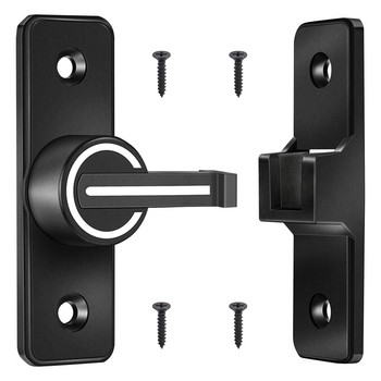 Хардуер за заключване на вратата на плевнята, 90-градусови ключалки за тежки порти