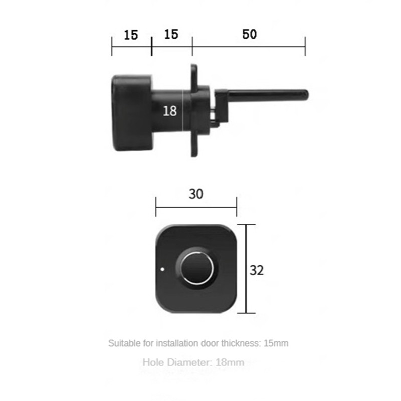 Nešiojamasis biometrinis pirštų atspaudų užraktas, privatumo failų saugykla, beraktė elektroninė užrakta, gyvenamųjų namų apsaugos apsauga