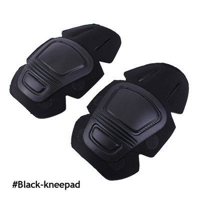 1 paar taktikalist konnakostüümi põlvekaitsmed ja küünarnukid toetavad sõjaväe põlvekaitsmed Paintball Airsofti põlvekaitse interpoleeritud põlvekaitse