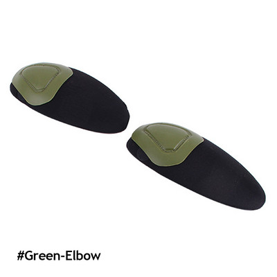 1 paar taktikalist konnakostüümi põlvekaitsmed ja küünarnukid toetavad sõjaväe põlvekaitsmed Paintball Airsofti põlvekaitse interpoleeritud põlvekaitse