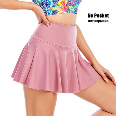 Cloud Hide Tenniseseelikud Naiste Sport Golf Plisseeritud seelik Fitness lühikesed püksid Kõrge vöökohaga Athletic Quick Dry Jooksulühikesed Sport Skort