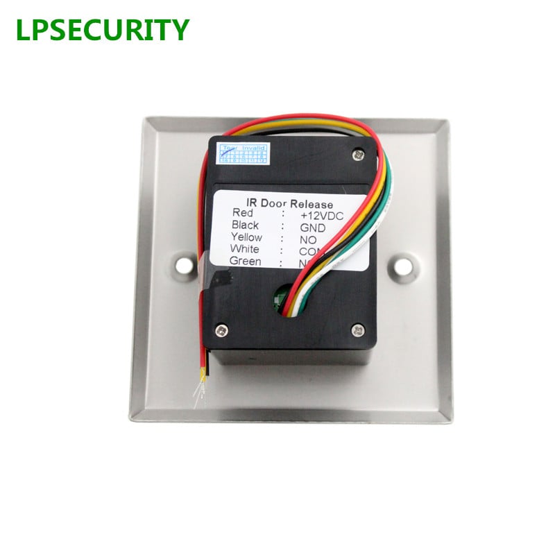 Bez pieskāriena izejas slēdzis induktīvās/izejas pogas sensors Piekļuves kontrole DC12V ar LED indikatoru