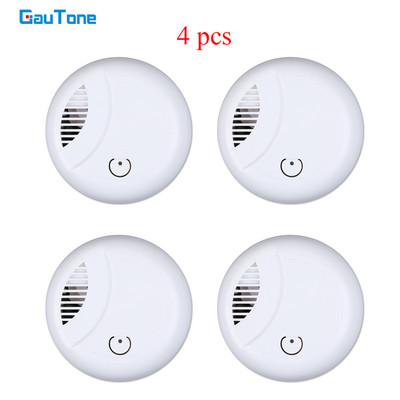 GauTone neatkarīgs dūmu detektors mājas apsardze ugunsgrēka dūmu jutīgs detektors portatīvie trauksmes sensori ugunsdzēsības aprīkojums