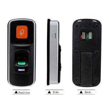 RFID система за контрол на достъпа с пръстов отпечатък Биометричен четец Устройство за отваряне на врати Самостоятелен контролер за достъп 125KHz Ключодържатели Поддръжка на SD карта