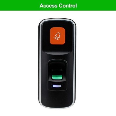 Sistem de control al accesului cu amprentă RFID Cititor biometric Dispozitiv de deschidere a ușii Controler de acces autonom 125KHz Brelocuri Suport card SD