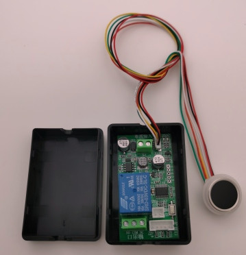 R503 DC12V zema enerģijas patēriņa pirkstu nospiedumu vadības panelis + R503 pirkstu nospiedumu modulis