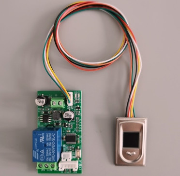 R503 DC12V zema enerģijas patēriņa pirkstu nospiedumu vadības panelis + R503 pirkstu nospiedumu modulis