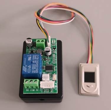 R503 DC12V zema enerģijas patēriņa pirkstu nospiedumu vadības panelis + R503 pirkstu nospiedumu modulis