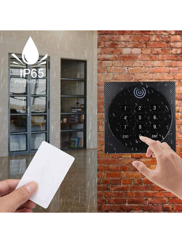 Ukse juurdepääsukontrolleri lugeja klahvistiku parool Rfid Wiegand 26 34 125 khz 13,56 MHz IC ID-kaardi lugeja juurdepääsu juhtimissüsteemi lugeja