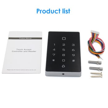 Tuya App RFID Keyless Access Control Keypad 2000 User EM / MF Card Touch Screen Самостоятелен четец за контрол на достъпа Не е водоустойчив