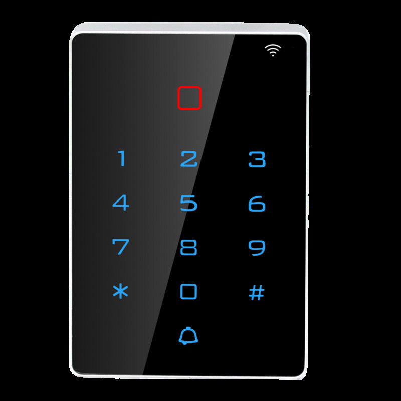Tuya App RFID Keyless Access Control Keypad 2000 User EM / MF Card Touch Screen Самостоятелен четец за контрол на достъпа Не е водоустойчив